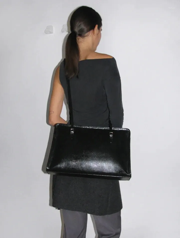 Paloma Wool Evening Bag - Oil Wax Cowhide Leather Rectangular