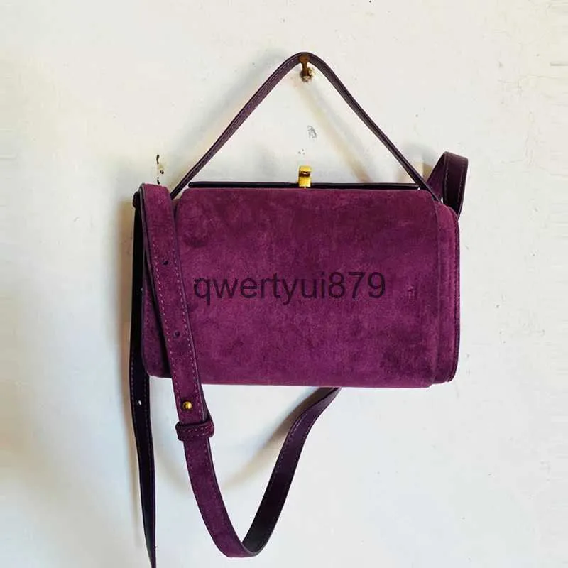 ショルダーバッグフェイクスエードボックスメッセンジャーバッグ女性用豪華なデザイナーアンドバッグアンドバッグと財布2024新機能