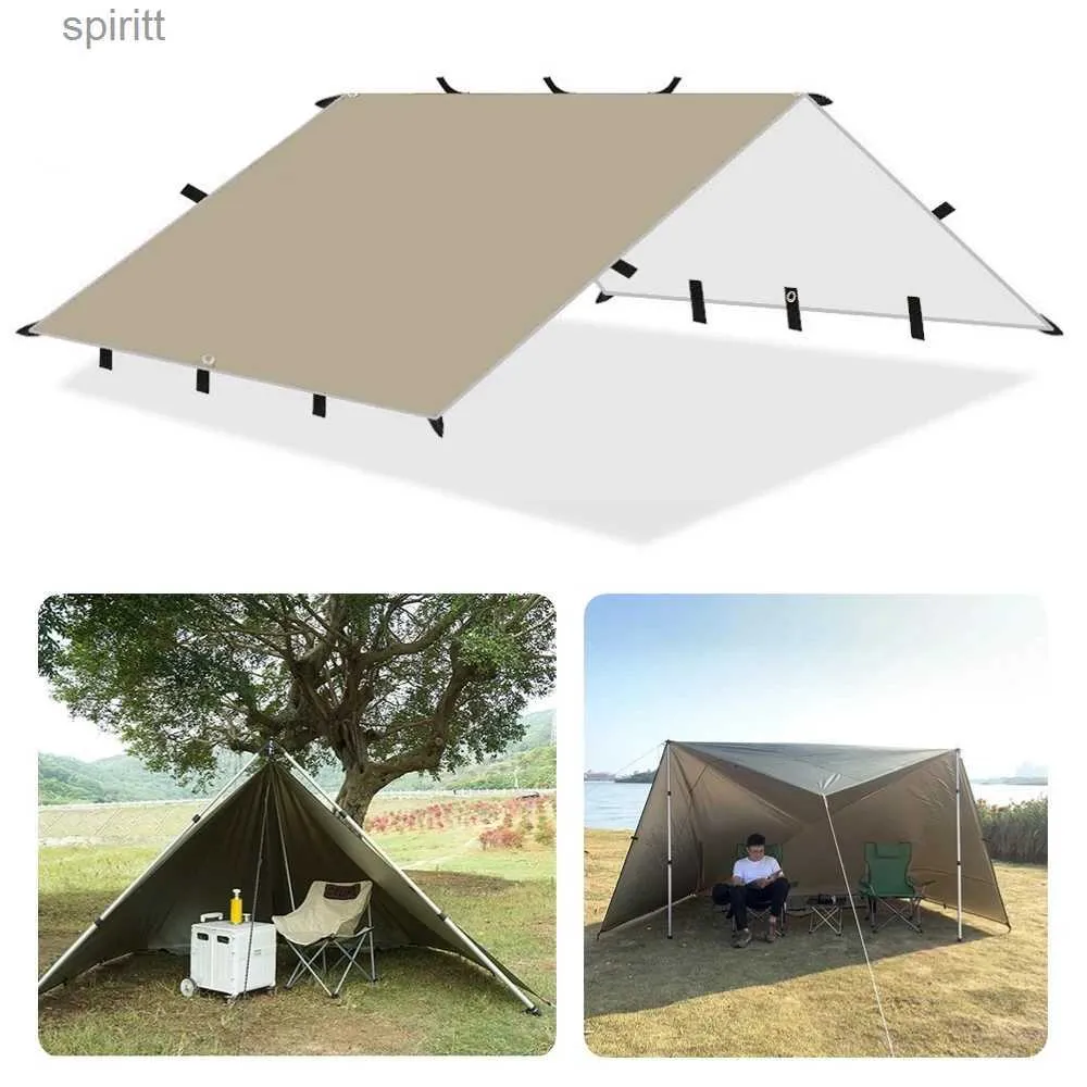 Ombra Tenda da sole impermeabile di alta qualità Protezione UV Tenda da sole Tenda da giardino ultraleggera Riparo per campeggio all'aperto Spiaggia turistica YQ240131