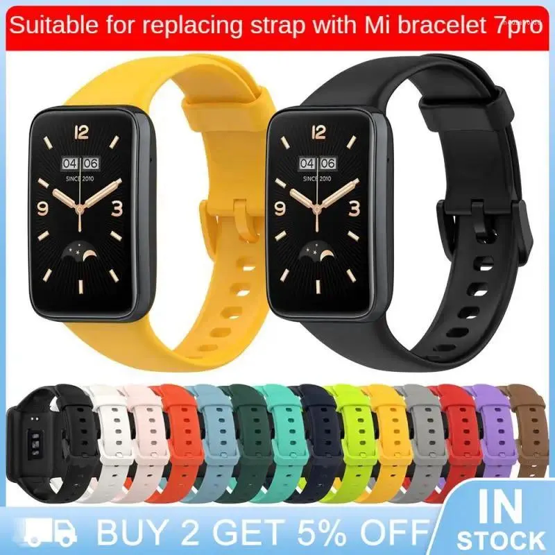 Watch Bands Strap Easy To Install Smart Wearable Device Fit For Mi 7pro Waterproof And Sweatproof Tpu