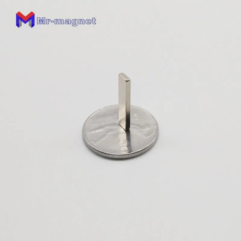 n35 2051 5mm permanent magnet 2051 5 super strong neo neodymium block 20x5x1 5 ndfeb magnet 20x5x1 5mm with nickel coating