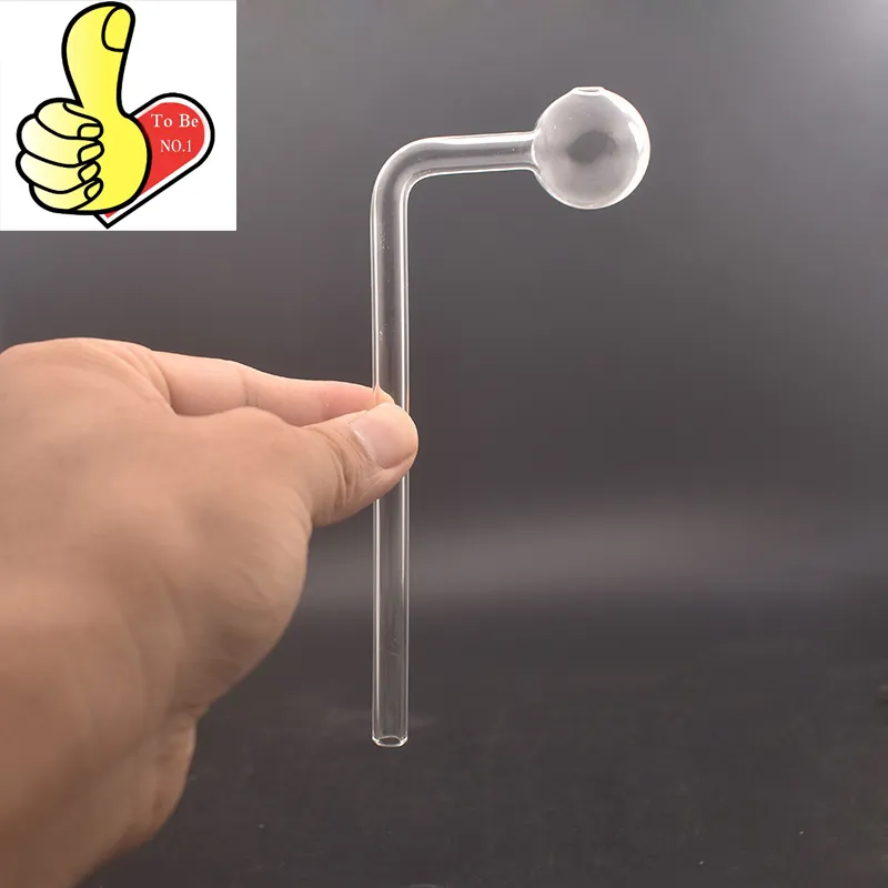 Tubo da fumo all'ingrosso Spessore inebriante MINI 13 cm tubo per bruciatore a nafta in vetro per acqua dab rig bong Downstem drink paglia narghilè