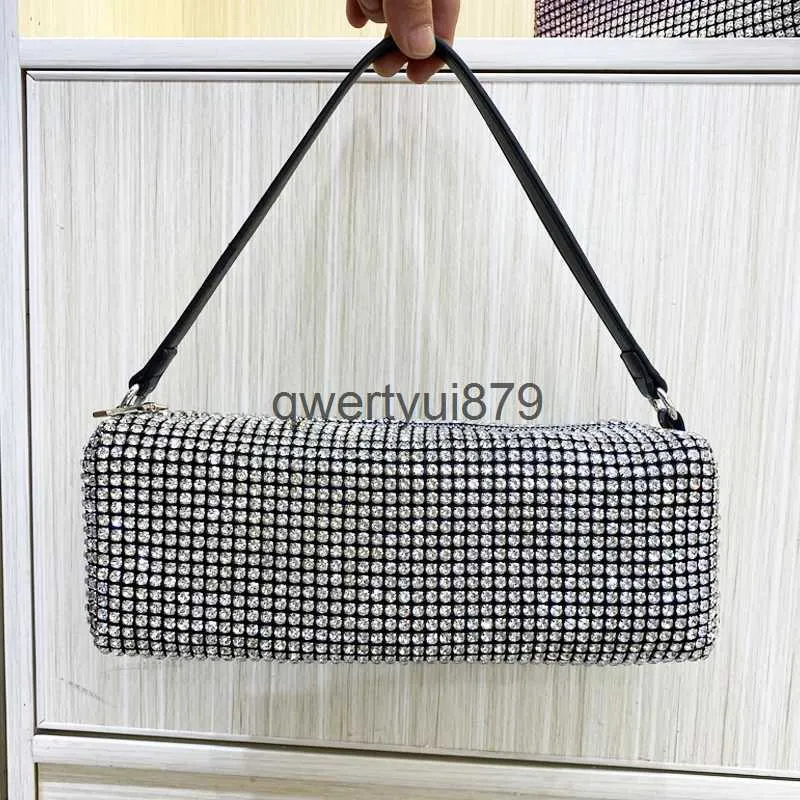 Totes Siny Rinestones Soirée Clu Party Oreiller Sacs Pour Femmes De Luxe Designer andbag Sacs À Main 2024 Nouvelle Fasion Aisselles SoulderH24131