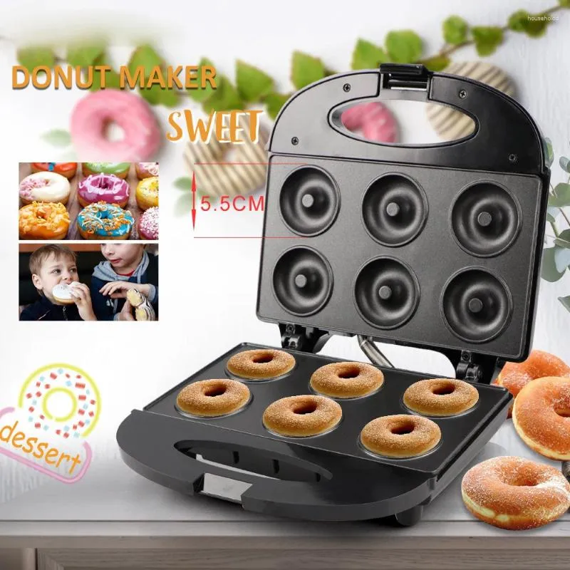 Bread Makers 220V Household Breakfast Waffle Fully Automatic Mini Double Sided Heating Electric Sandwich Cake Maker Machine