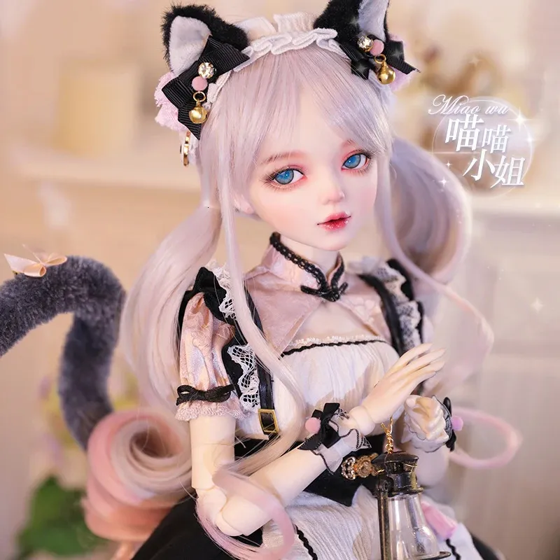 13 BJD куклы 60 см, подарки для девочек с одеждой, куклы с глазами, подарок кошке, детская игрушка-красота 240122