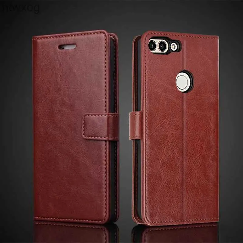 Cell Phone Pouches case for Huawei P Smart / Nova lite 2 card holder cover case Pu leather Flip Cover Retro wallet phone bag fitted case business YQ240131