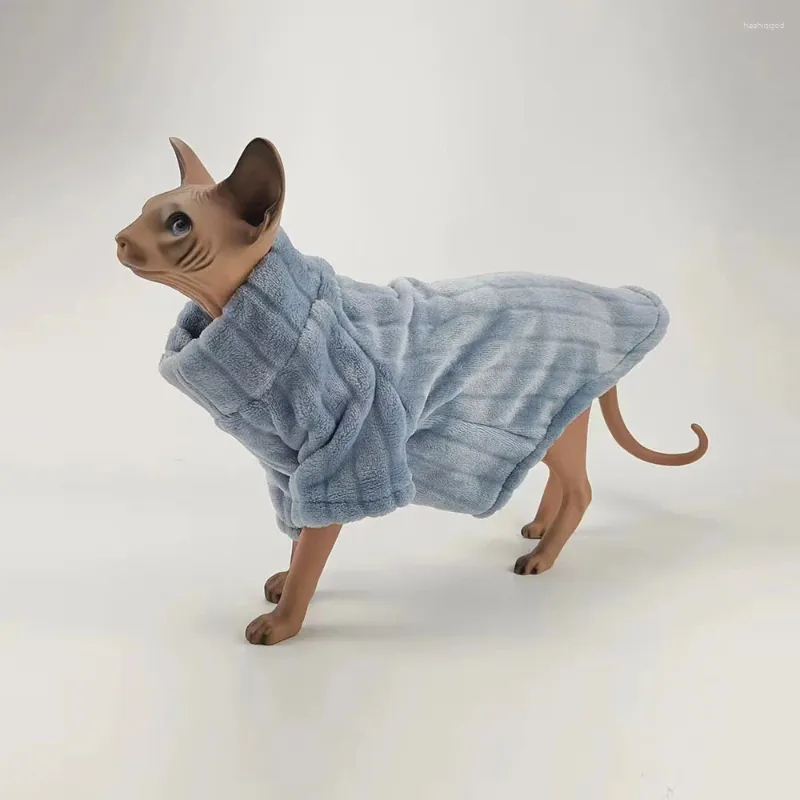 Cat Costumes Pet Sweaters Winter Clothes For Sphynx Warm Sweater Coat Outfit Cats Woolly Soft Hairless Kitten Costume