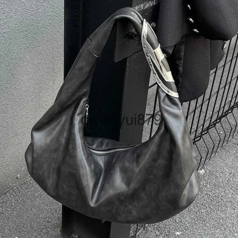 Sacs à bandoulière Alf Moon Sacs sous les bras pour femmes Designer de luxe et sacs et sacs à main 2023 Nouveau en mode Grande capacité PU Soft Skin SoulderH24131