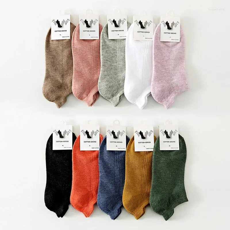 Women Socks Large Size Hosiery Vintage Cotton Fashion Sports Boat Low Tube Running Comfortable