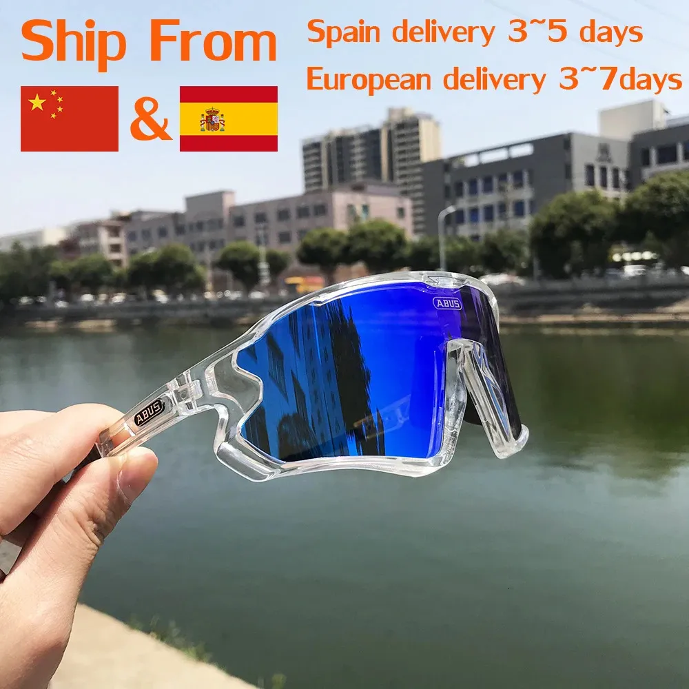 5 Lens Polarized Men's Sunglasses Outdoor Sports Bike Bicycle Sunglasses Gafas Cycling Glasses Eyewear Peter Goggles Man240129