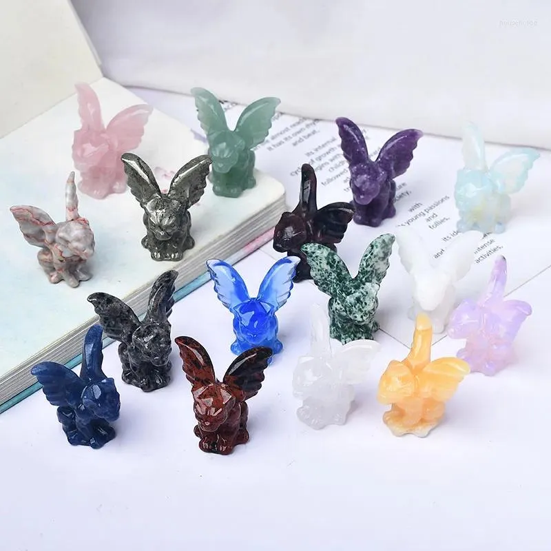 Decorative Figurines Crystal Gargoyle Room Decor Crystals Home Decorations Witchcraft Decoration Halloween Anime