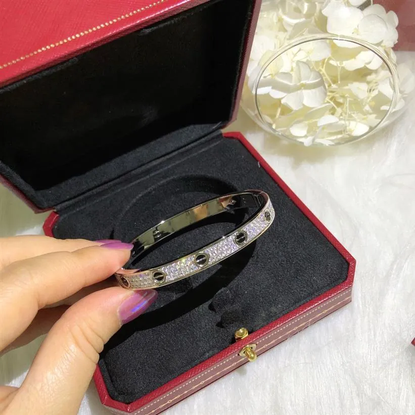 Bracelet en agate noire C Designer Classic en or 18 carats Au 750, or blanc, tailles 16-17, avec boîte 3292