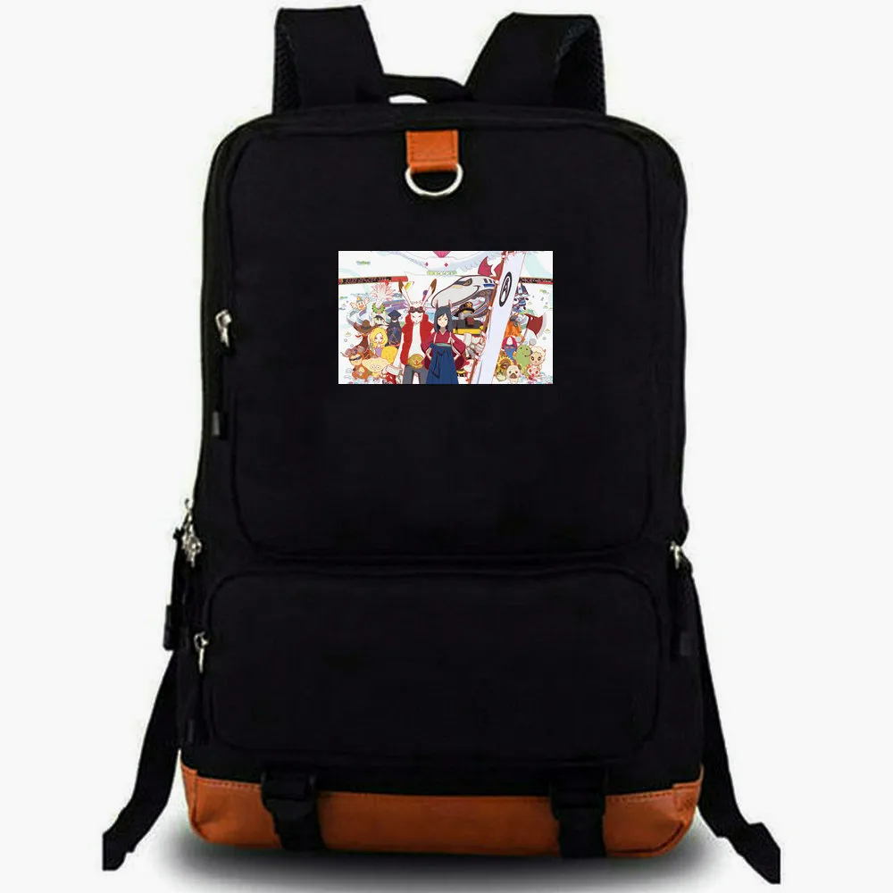 Summer Wars ryggsäck Overture Daypack Anime School Bag Cartoon Print Rucksack Leisure Schoolbag Laptop Day Pack