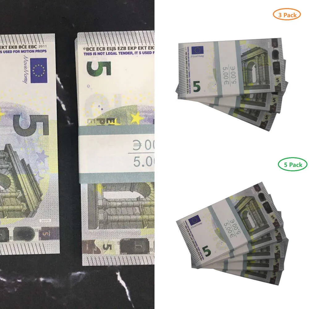 Prop argent 10 50 100 faux billets copie film argent faux billet euro 20 jouer Collection et cadeaux309wTCKED7BLVJ84