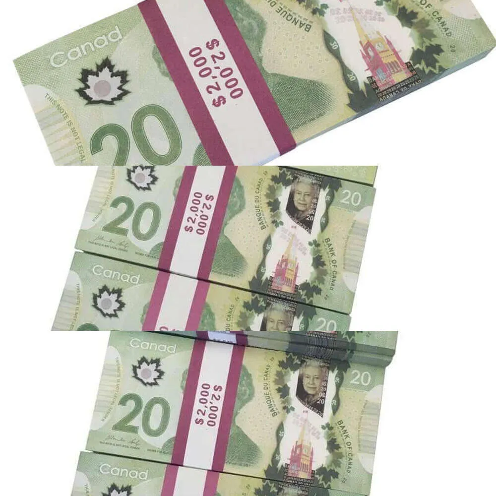 Prop Money cad fête canadienne dollar canada billets faux billets accessoires de film238I2571RNJJ4DD49ZQ9