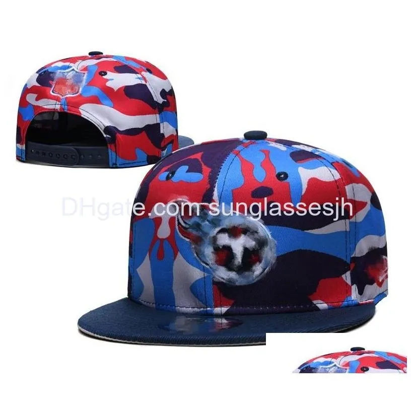 Ball Caps Designer Hats Wholesale All Teams Logo Snapbacks Unisex Cotton Embroidery Football Baskball Closed Mesh Flex Beanies Fishe Dhdaw