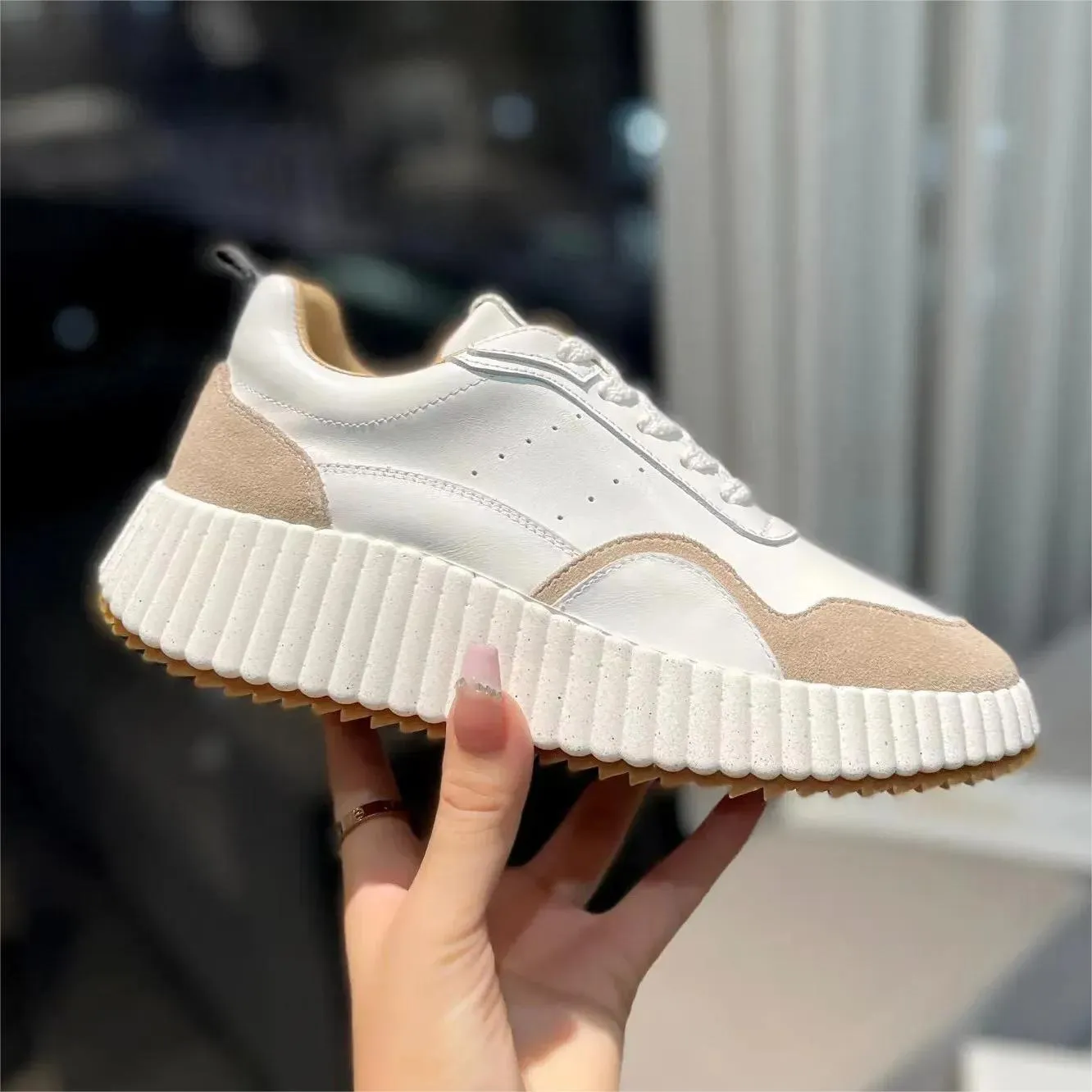 Casual Femmes Designer Chaussures Nama Baskets Designers Femmes Chaussures Modèle Affranchissement Toile Arc-En-Chaussures De Sport Recyclé Mesh Tissu 36-45