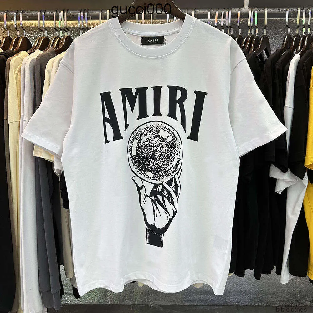 T-shirts femmes vêtements amari Ball amiiri hommes amirl créateur de luxe mode amirlies t-shirt décontracté suis beau luxueux cristal amis imprimé haute qualité imiri VDV3