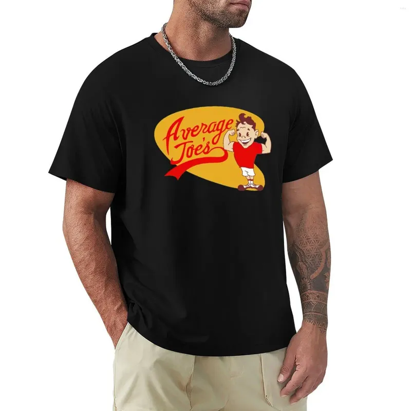 Polos masculinos Average Joes Gym T-shirt de manga curta Tee Customs Animal Prinfor Boys Camisetas para homens Gráfico