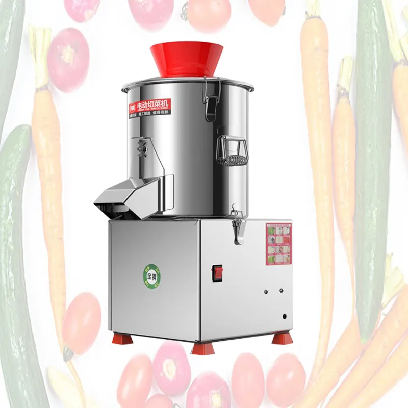 Hochleistungsfähige kommerzielle Gemüse-Ingwer-Kartoffelchip-Herstellungsmaschine, Lebensmittel-Schneidemaschine