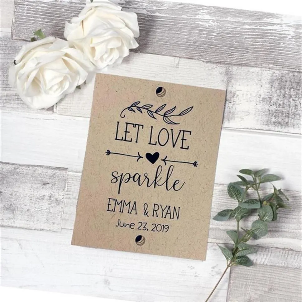 Sparkler Taggar Sparkler Farewell Rustic Cards Let Love Sparkle Custom Taggar Wedding13214