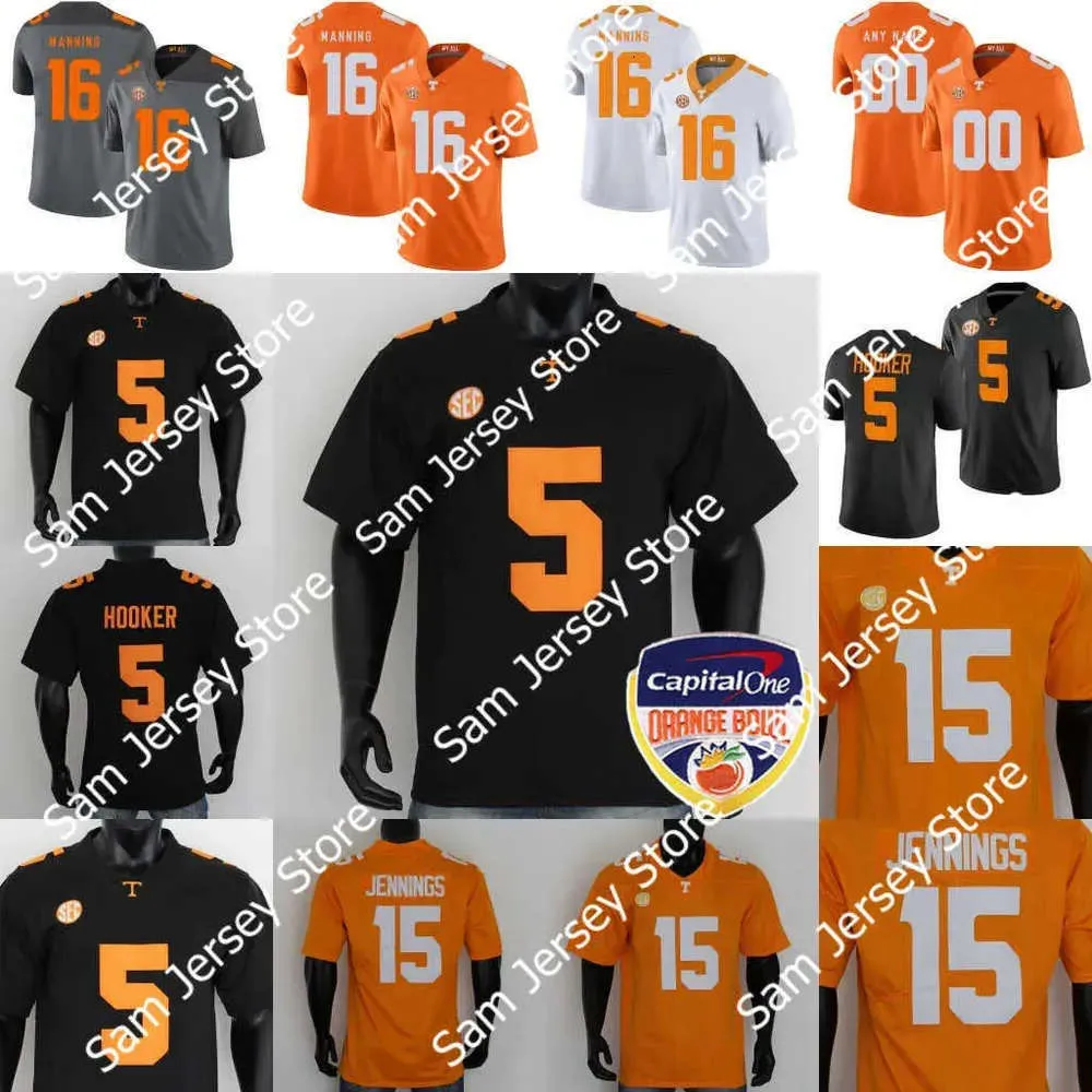 American College Football Wear Orange Bowl Tennessee Voluntários Jersey Joe Milton III Hendon Hooker Jalin Hyatt Jaylen Wright Jabari Smal 34