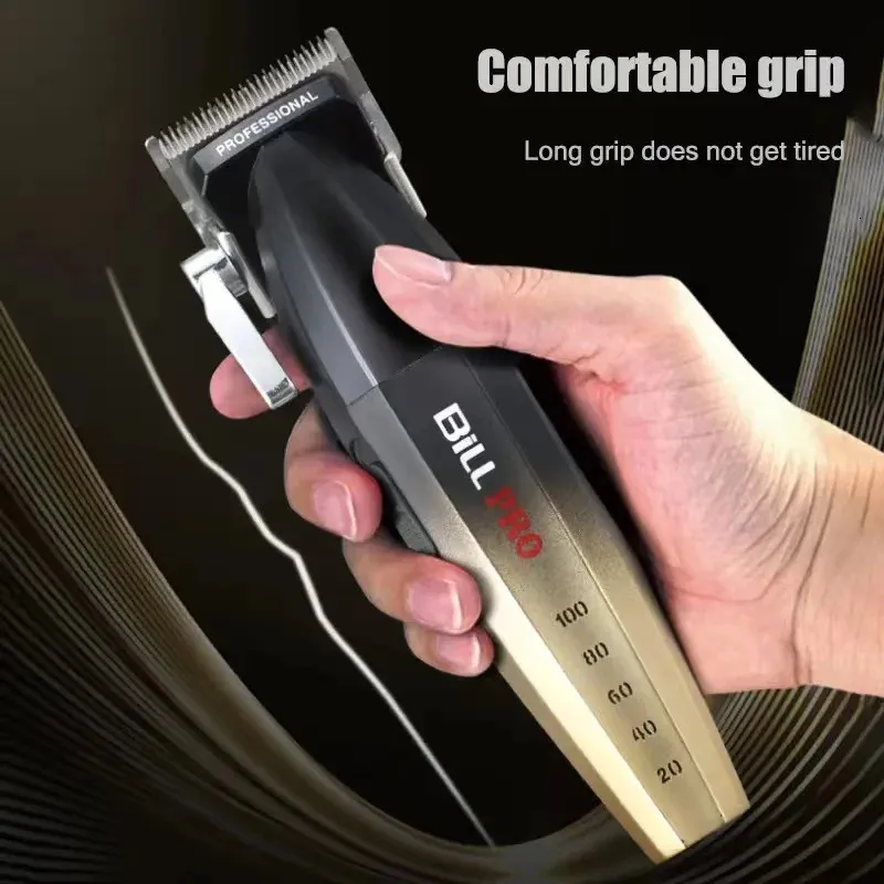 100% Original JRL C Hair Clipperselectric Hair Trimmer för Mencordless Haircut Machine för barbershair -skärverktyg 240119