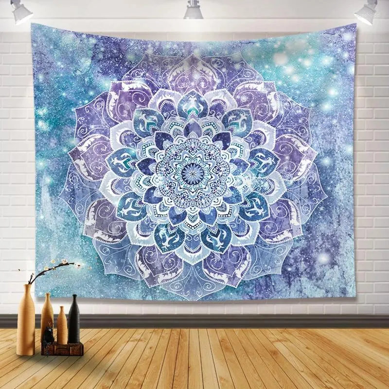 Tapestries Customized Nordic Ins Bedroom Decorative Hanging Cloth Bohemian Fabric Poster Mandala Tapestry American Home Decoration