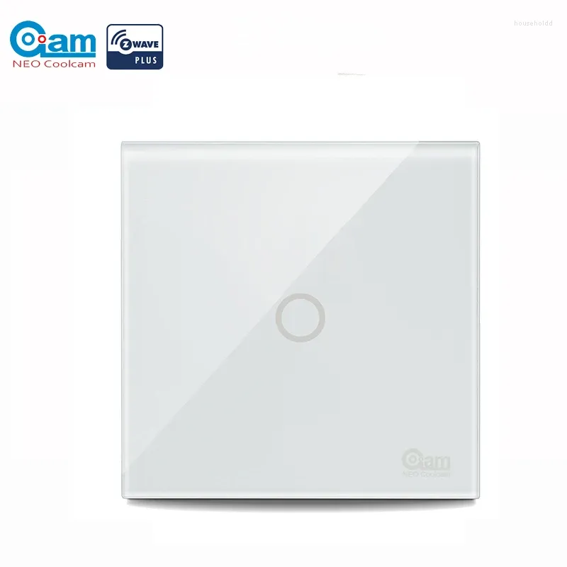 Controllo domestico intelligente NEO COOLCAM Z-wave Plus 1CH EU Interruttore della luce da parete Automazione Telecomando wireless ZWave