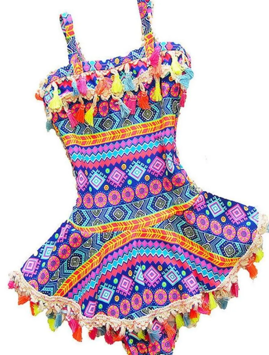 OnePièces 28Y bébé fille maillots de bain une pièce maillot de bain imprimer été Style coréen enfants maillot de bain enfants maillots de bain filles plage 6590217