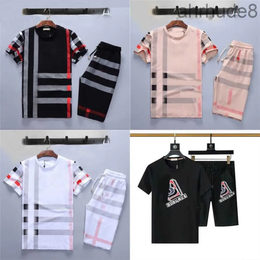 Nouveau costume décontracté hommes survêtement mode motif alphabet été sportwear col rond manches courtes t-shirt + short 2 options de couleur haute qualité designer vêtements de sport 8WGP