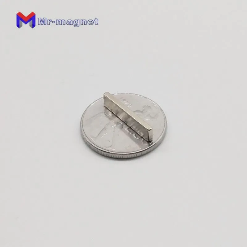 n35 2051 5mm permanent magnet 2051 5 super strong neo neodymium block 20x5x1 5 ndfeb magnet 20x5x1 5mm with nickel coating
