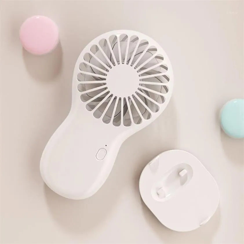 Oplaadbare mini draagbare zakventilator Telefoonhouder Cool Air Handheld reiskoeler Koelventilator voor kantoor buiten Home1290W