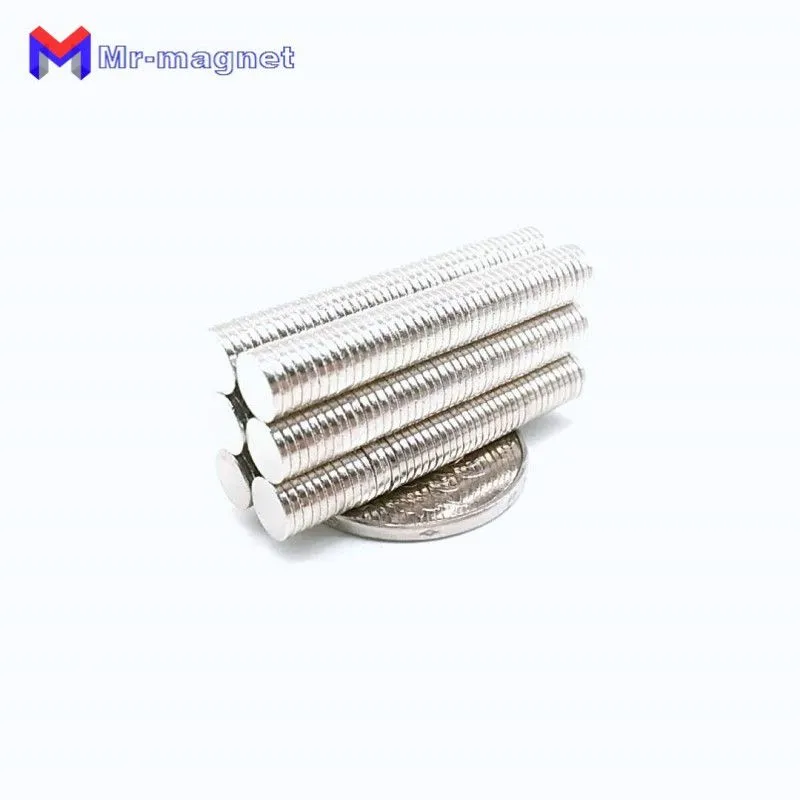 6mm x 1mm Small Super Strong Magnet Powerful Neodymium Rare Earth NdFeB Permanent Magnets Mini Headphone speaker Thin Disk