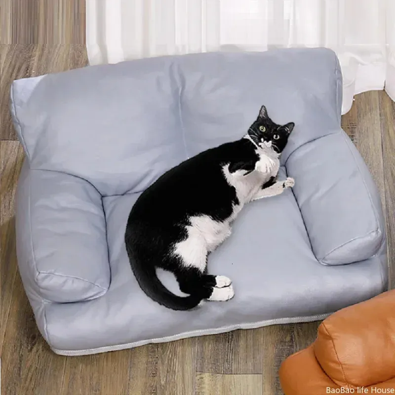 Luxe kattenbed zacht kattennest modieus huisdierbed geschikt voor kleine honden antislip kleine katten kleine honden slaapruimte dierbenodigdheden 240131