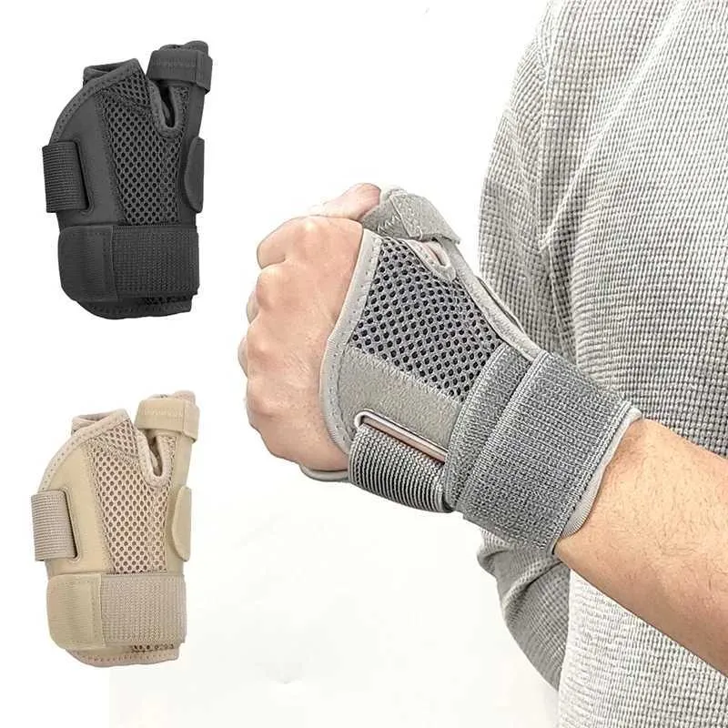 Wsparcie nadgarstka 1xFitness Thumb Brace owijaj nadgarstka tunelowe zapalenie stawów zapalenie ścięgna Wsparcie nadgarstka Bandaż siłownia domowy sport