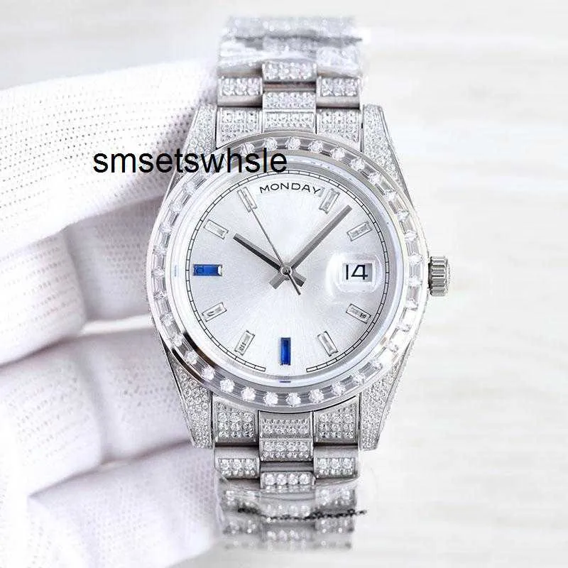 Designer Watches Automatic Diamond 41mm Watch Watch Mechanical for Men mode Women Designer De Luxe Double Calender