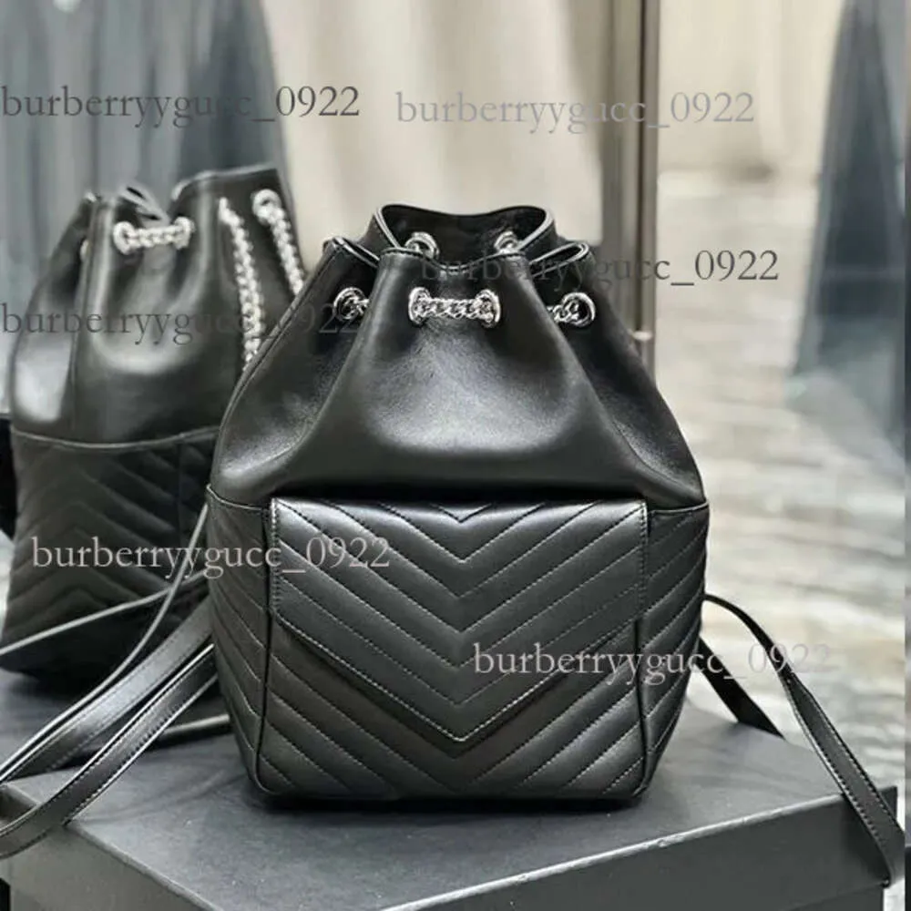 Designer Bags Backpack Womens Men S JOE Mini Black Genuine Leather Bucket Sier Gold Hardware Crossbody Shoulder Bag with Box