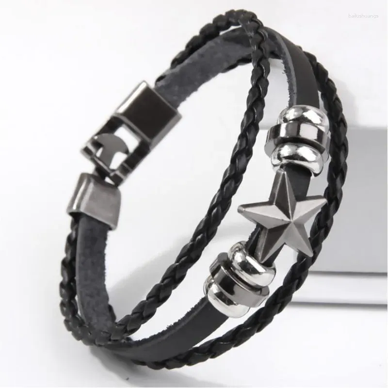 Bracelets de charme 2024 classique tressé pour femmes hommes Vintage multi-plus tard Bracelet bracelet mode gothique fête bijoux cadeaux