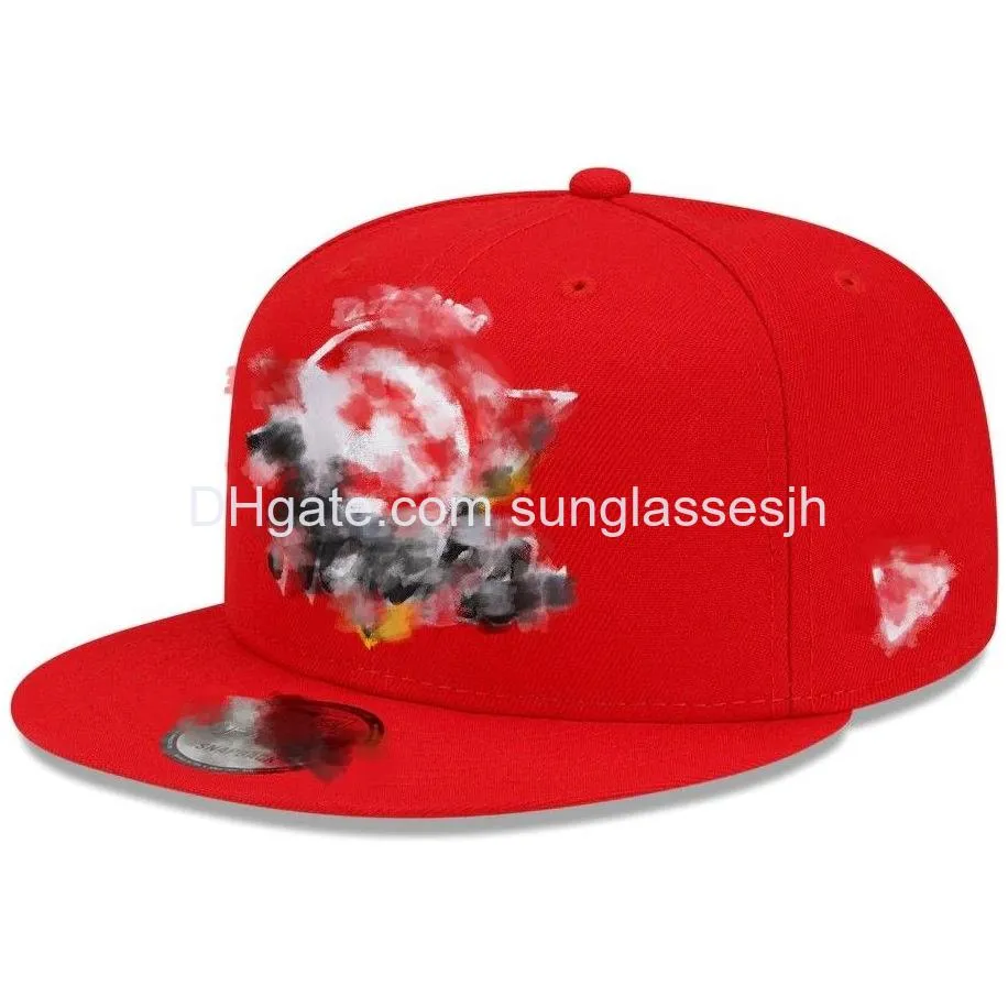 2023 designer hats all team logo adjustable snapbacks fitted hat embroidery cotton top quality basketball mesh flex sun beanies flat hat hip hop sport outdoors