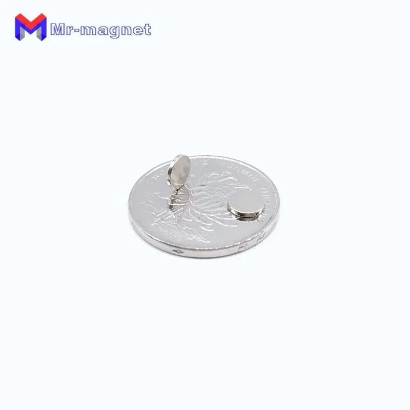 6mm x 1mm Small Super Strong Magnet Powerful Neodymium Rare Earth NdFeB Permanent Magnets Mini Headphone speaker Thin Disk