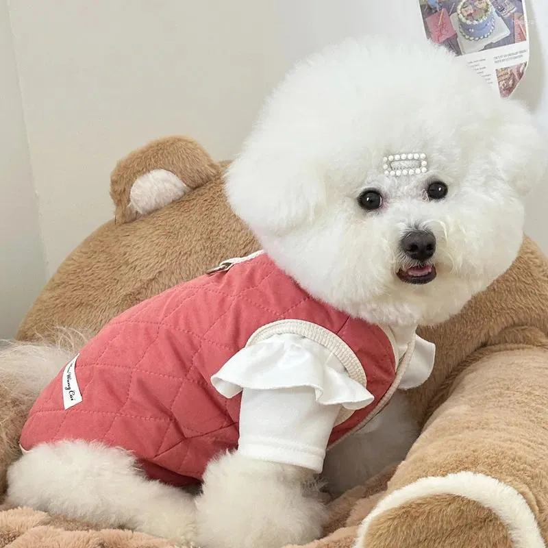 犬のアパレルINSペットジャケットダイヤモンドぬいぐるみぬいぐるみ冬冬カーディガン子犬温かい服テディファッション服XS-XL