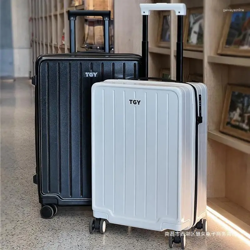 Suitcases High Aesthetic And Silent Universal Wheel Boarding Sturdy Trolley Box