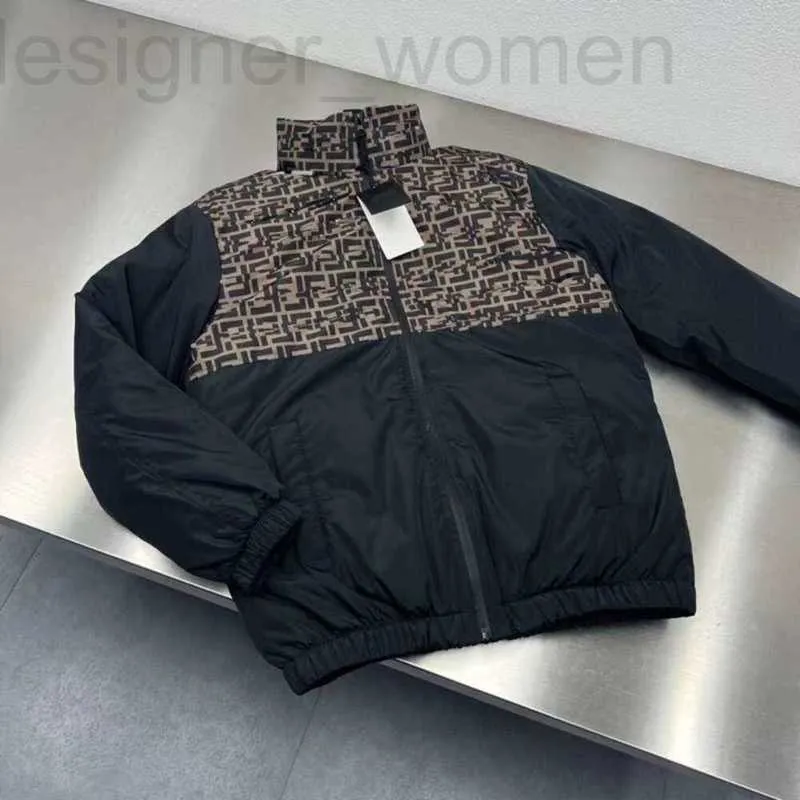 Herrarna ner parkas designer vinter down jacka tech fleece coat designer puffer f jacquard sweatshirt blixtlås vindbrytare förtjockad varm baseball tröja o0qa