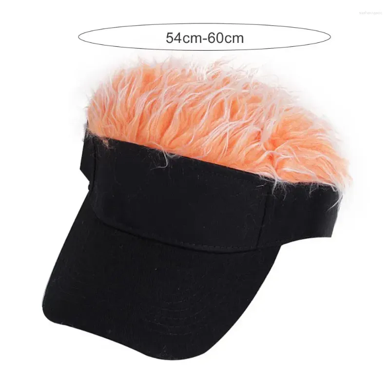 Boll Caps Sport Hat Funny Wig Cotton Justerbar Fashionable Retro Design Baseball Cap