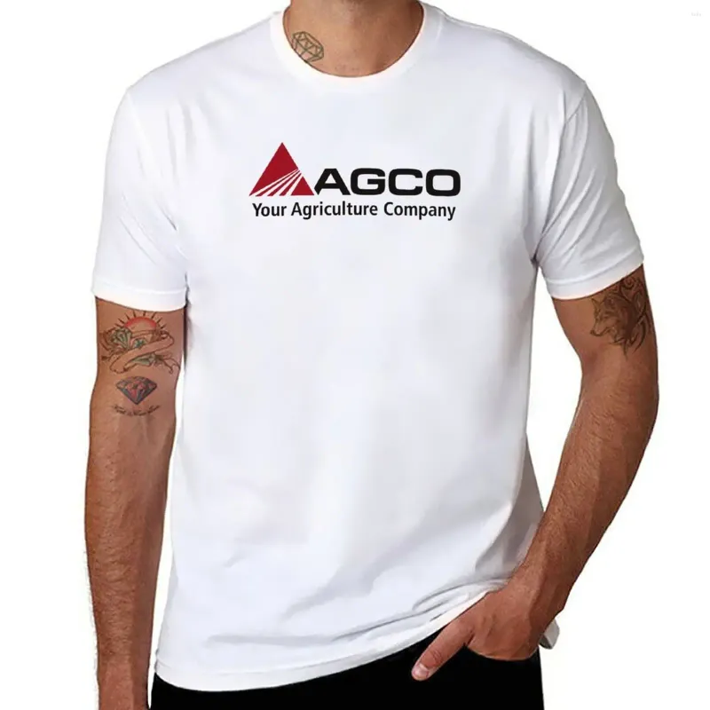 Erkek Polos Agco Traktör T-Shirt Kawaii Giysileri Sevimli Erkek T Shirt Pack