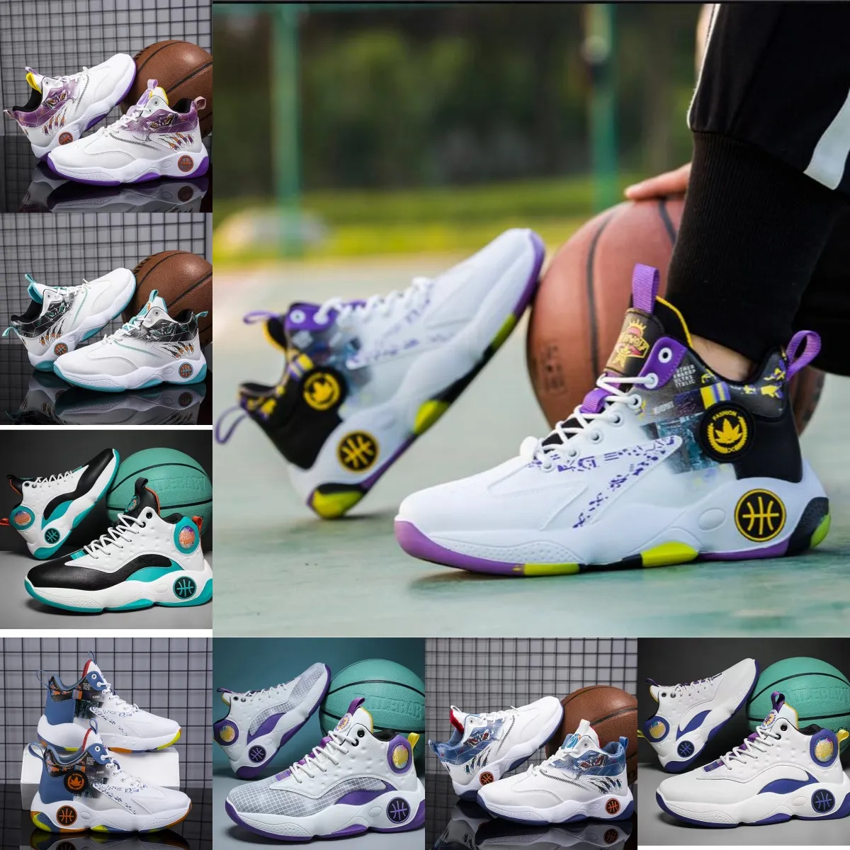 2024 new basketball shoes men High-end atmosphere high quality non-slip shock-proof comfortable fashion high quality