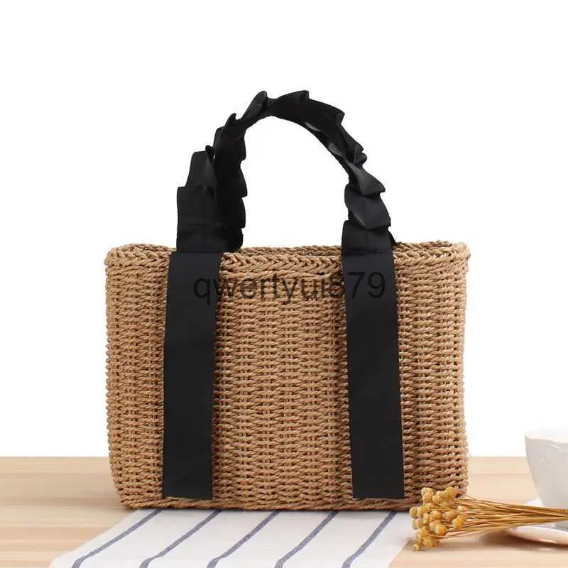Totes Simple Andeld Woven Princess Series Solid Color Grass Woven Leisure Beac Womens Bagh24131