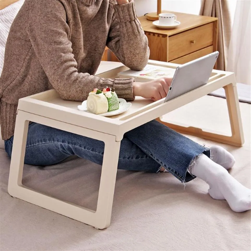 Creative Simple and Practical Portable Laptop Table Simple Folding Bed Sofa Student Dormitory Lazy Study Table303K