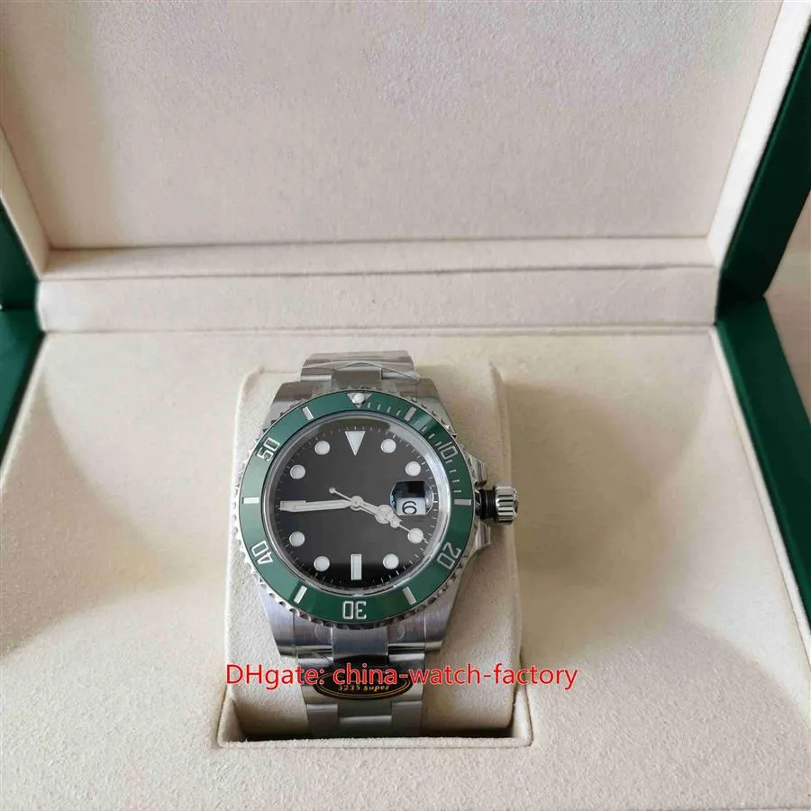 Clean Factory Mens Watch Super Quality 41mm 126610 126610LV Ways Ceramic Green